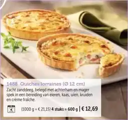 Bofrost Quiches lorraines aanbieding