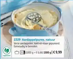 Bofrost Aardappelpuree, natuur aanbieding