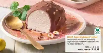 Bofrost Roomijsdessert 'rocher' aanbieding