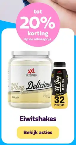 Plein.nl Eiwitshakes aanbieding