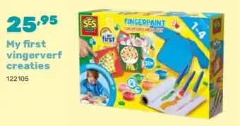 Happyland My first vingerverf creaties aanbieding