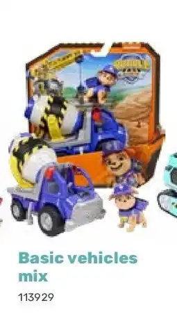 Happyland Basic vehicles mix aanbieding