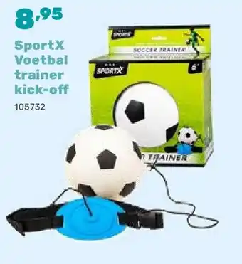 Happyland SportX Voetbal trainer kick-of aanbieding