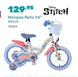 Happyland Meisjes fiets 14 Stitch aanbieding