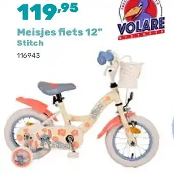 Happyland Meisjes fiets 12 Stitch aanbieding