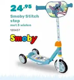 Happyland Smoby Stitch step met 3 wielen aanbieding