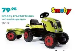 Happyland Smoby traktor Claas aanbieding