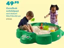 Happyland Zandbak schildpad met deksel aanbieding