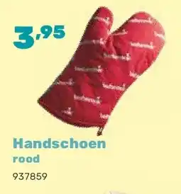 Happyland Handschoen rood aanbieding