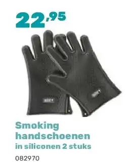 Happyland Smoking handschoenen in siliconen 2 stuks aanbieding