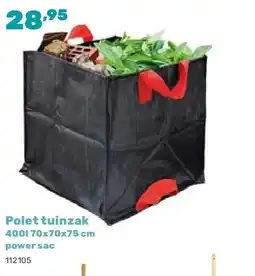 Happyland Polet tuinzak 400l 70x70x75 cm aanbieding