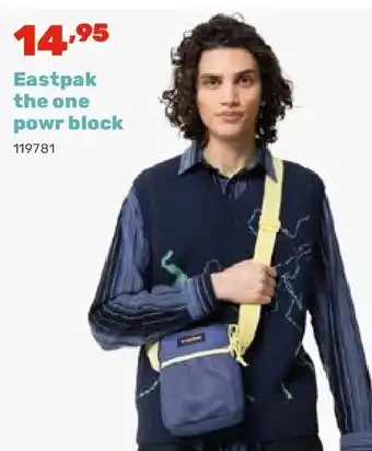 Happyland Eastpak the one powr block aanbieding