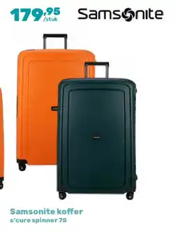 Happyland Samsonite koffer s’cure spinner 75 aanbieding