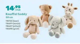 Happyland Knuffel teddy 30 cm aanbieding