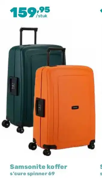 Happyland Samsonite koffer s’cure spinner 69 aanbieding