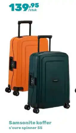 Happyland Samsonite koffer s’cure spinner 55 aanbieding