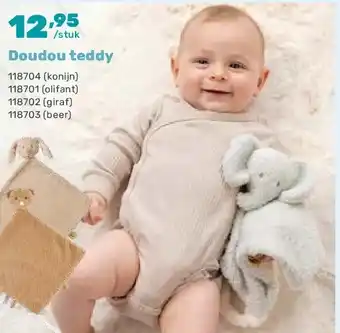 Happyland Doudou teddy aanbieding