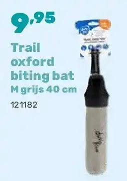 Happyland Trail oxford biting bat M grijs 40 cm aanbieding