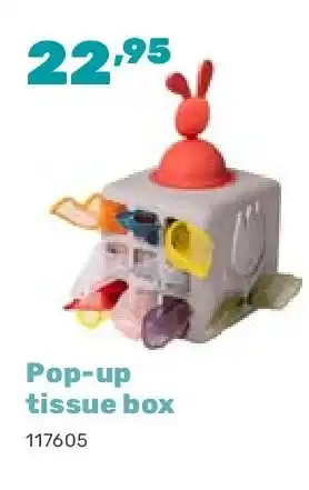 Happyland Pop-up tissue box aanbieding