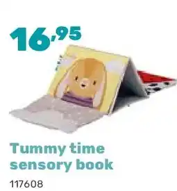 Happyland Tummy time sensory book aanbieding