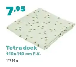 Happyland Tetra doek 110x110 cm F.V aanbieding