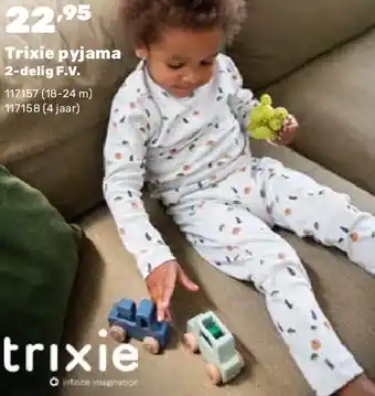 Happyland Trixie pyjama 2-delig F.V aanbieding