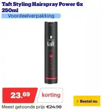 Bol.com Taft Styling Hairspray Power aanbieding