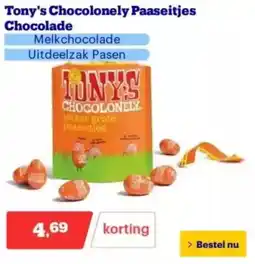 Bol.com Tony's Chocolonely Paaseitjes Chocolade aanbieding