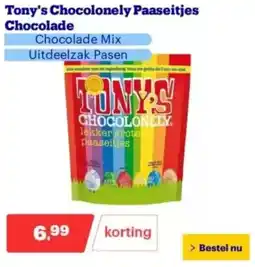 Bol.com Tony's Chocolonely Paaseitjes Chocolade aanbieding