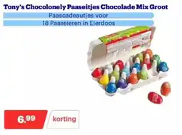 Bol.com Tony's Chocolonely Paaseitjes Chocolade Mix Groot aanbieding