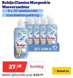 Bol.com Robijn Classics Morgenfris Wasverzachter aanbieding