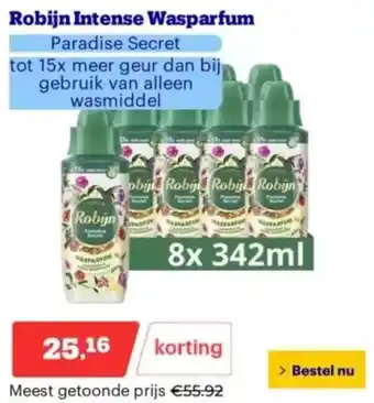 Bol.com Robijn Intense Wasparfum aanbieding