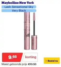 Bol.com Maybelline New York aanbieding