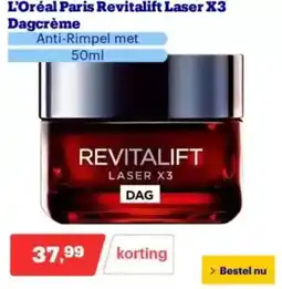 Bol.com L'Oréal Paris Revitalift Laser X3 Dagcrème aanbieding