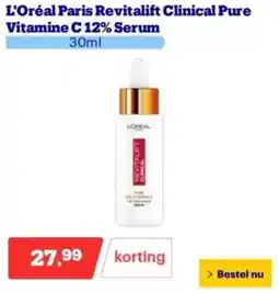 Bol.com L'Oréal Paris Revitalift Clinical Pure Vitamine C 12% Serum aanbieding