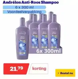 Bol.com Andrélon Anti-Roos Shampoo aanbieding