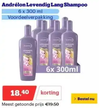 Bol.com Andrélon Levendig Lang Shampoo aanbieding