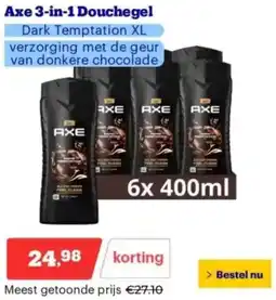 Bol.com Axe 3-in-1 Douchegel aanbieding