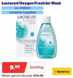 Bol.com Lactacyd Oxygen Fresh Int Wash aanbieding