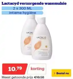 Bol.com Lactacyd verzorgende wasemulsie aanbieding