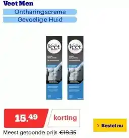 Bol.com Veet Men aanbieding