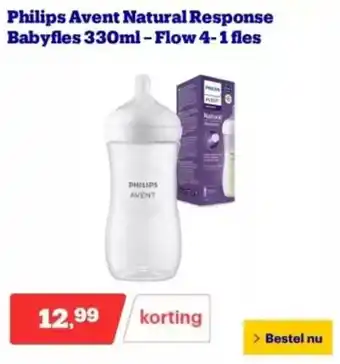 Bol.com Philips Avent Natural Response Babyfles aanbieding