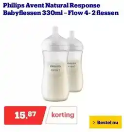 Bol.com Philips Avent Natural Response Babyflessen aanbieding