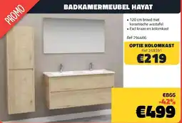 Bouwcenter Frans Vlaeminck Badkamermeubel Hayat aanbieding