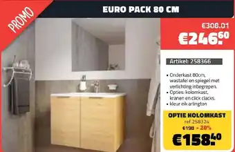 Bouwcenter Frans Vlaeminck Euro Pack aanbieding