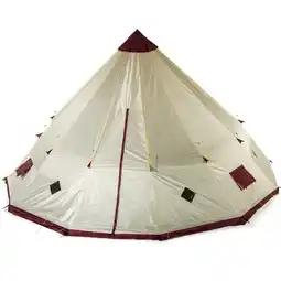 Decathlon Tent Tipi Kota 550 Protect - 12 personen - Diameter 5,5m - ingenaaide tentbodem aanbieding