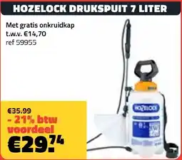 Bouwcenter Frans Vlaeminck Hozelock drukspuit 7 liter aanbieding