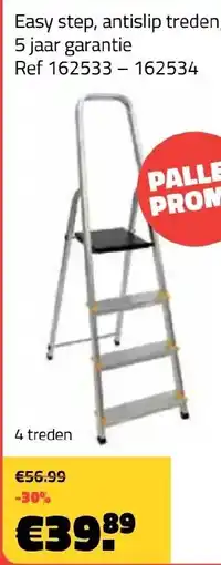 Bouwcenter Frans Vlaeminck Huishoudladder aanbieding