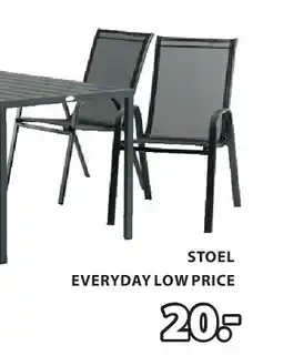 Jysk LEKNES STOEL aanbieding