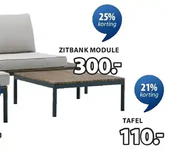 Jysk TAFEL aanbieding